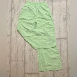 Cotton On Like-Linen Lime Green Pants